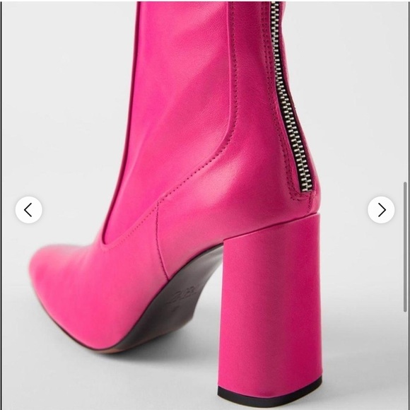 Zara Women’s Pink Boots - Picture 2 of 6